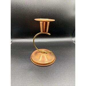 Vintage CopperCraft Guild Copper Candlestick Holder. Good Pre - Owned Condition!